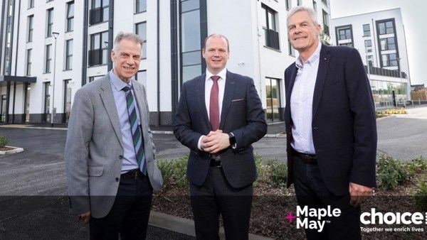 Ministerial visit to NI's first mixed tenure scheme